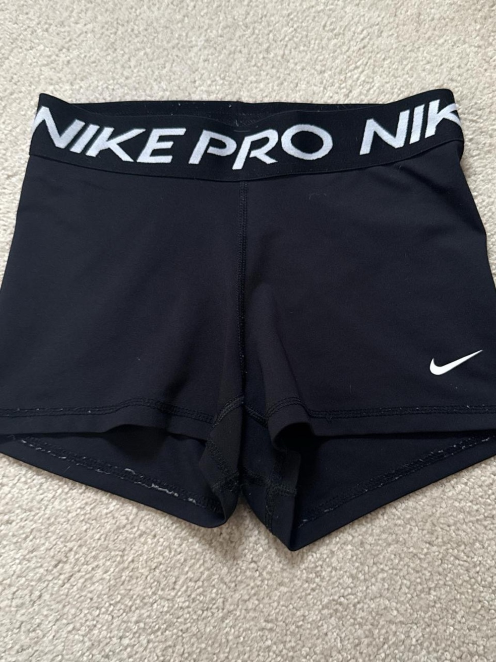 Nike Pro Black Women's Bike Shorts 2” Inseam
